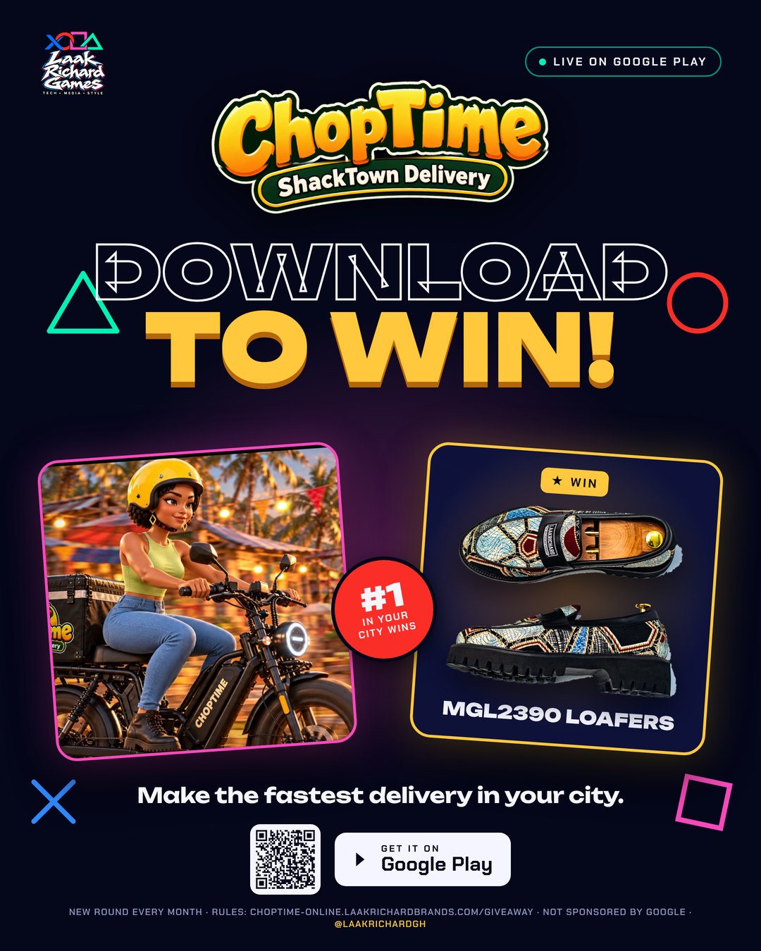 ChopTime Download to Win poster